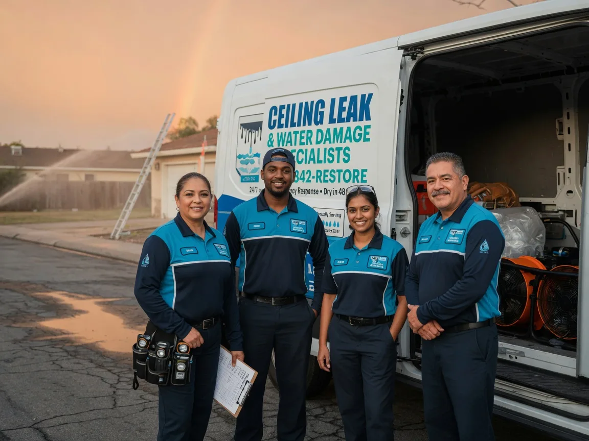 Ceiling Leak Cleanup company in Berry Creek, CA