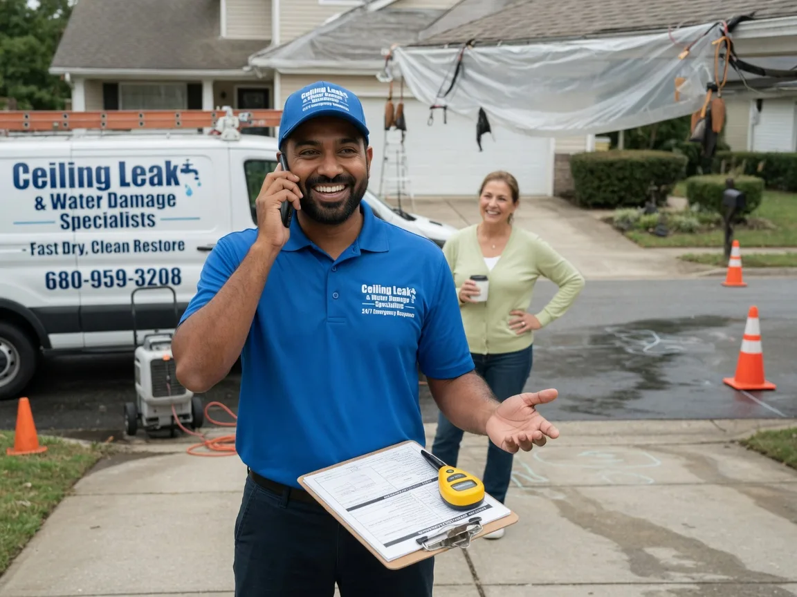 Ceiling Leak Cleanup Berry Creek, CA FAQs